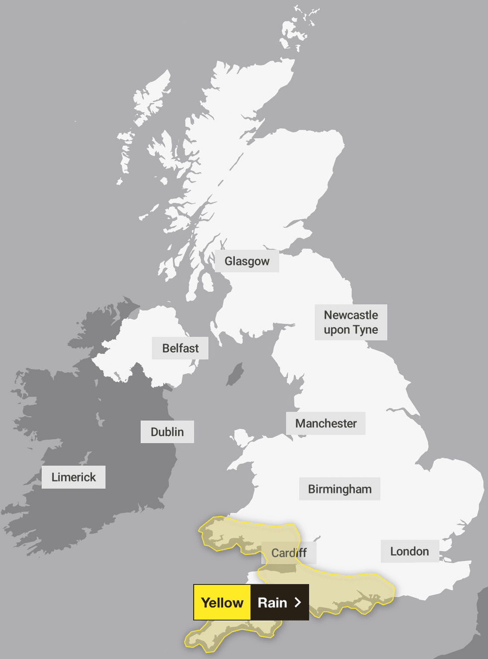 Met Office weather 09/02/26