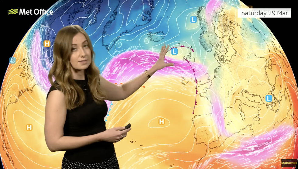Met Office weather forecast