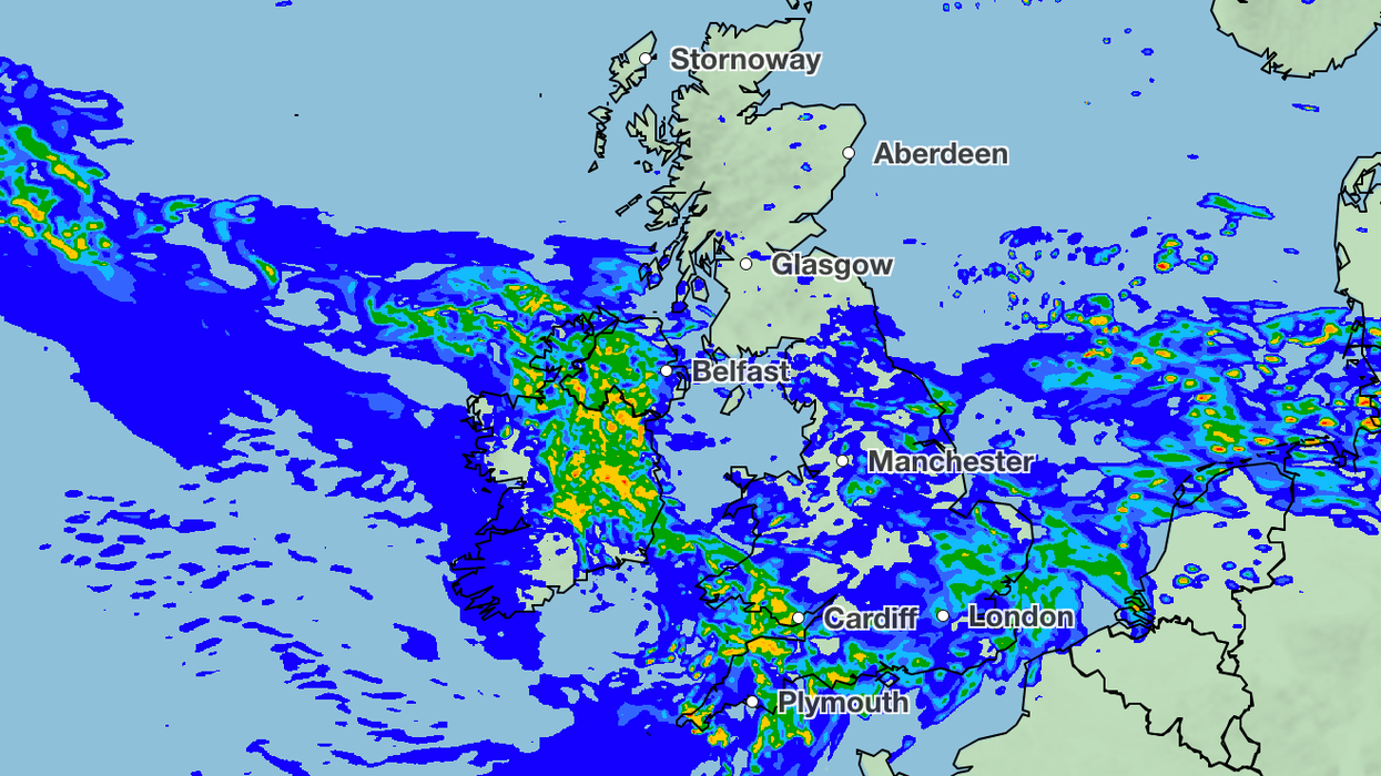Met Office weather graphic