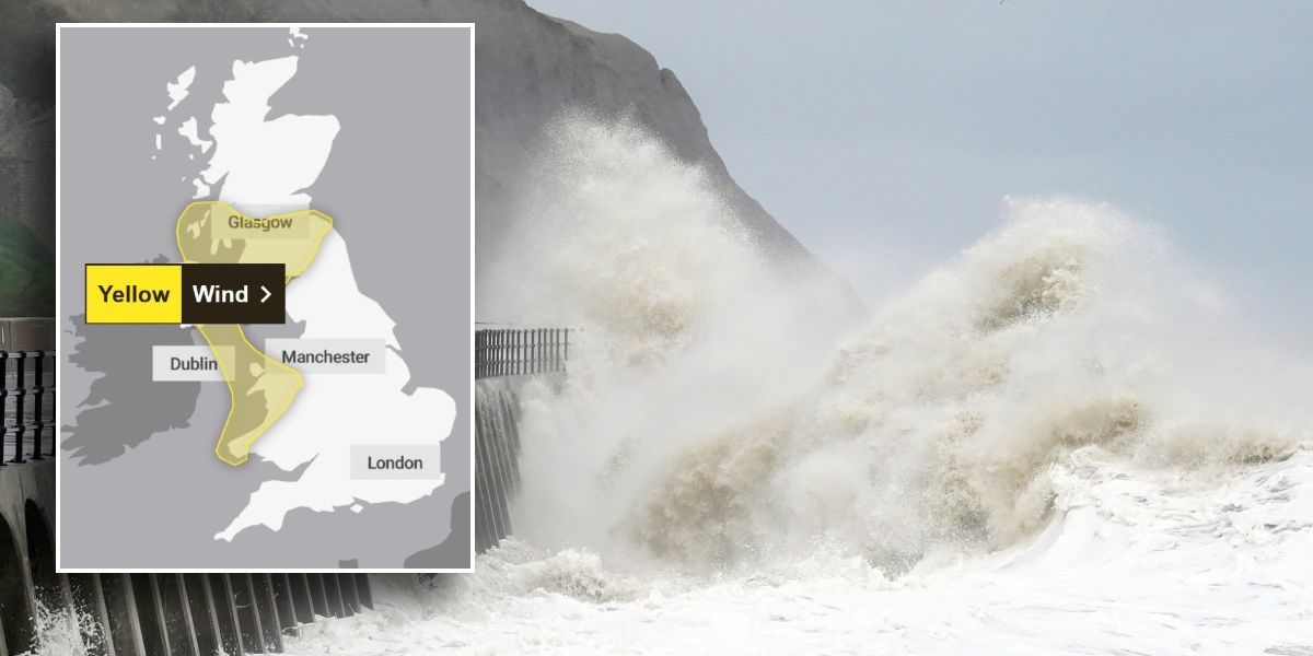 NextImg:Met Office issues yellow wind warning as gales to strike west coast