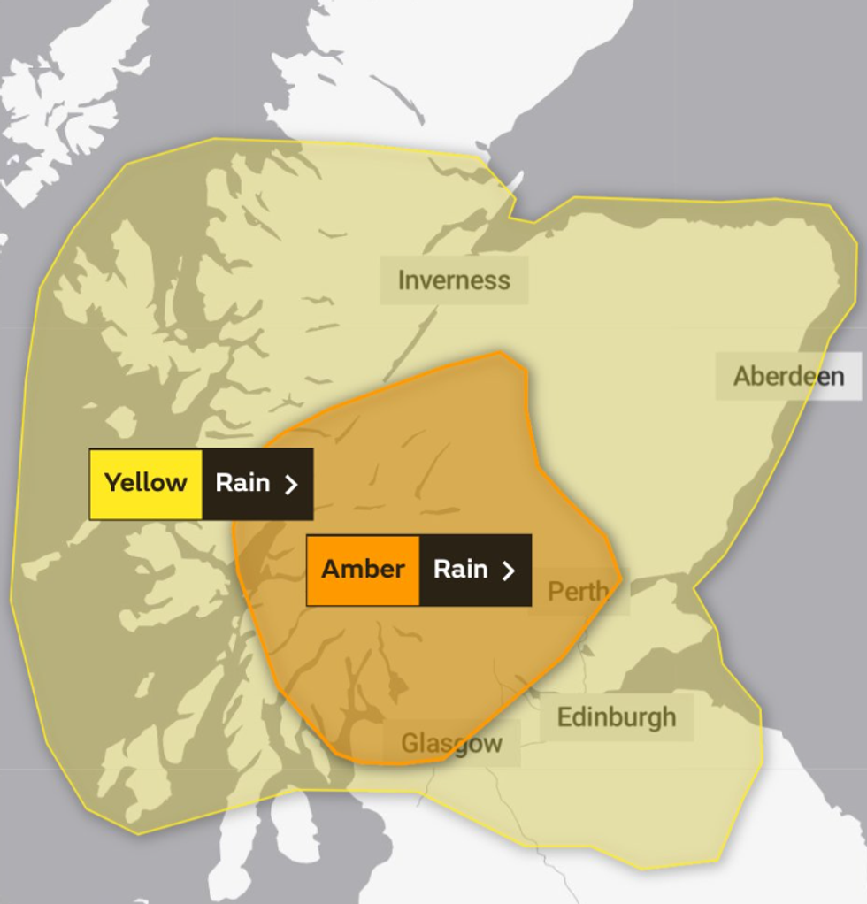 Met Office weather warnings