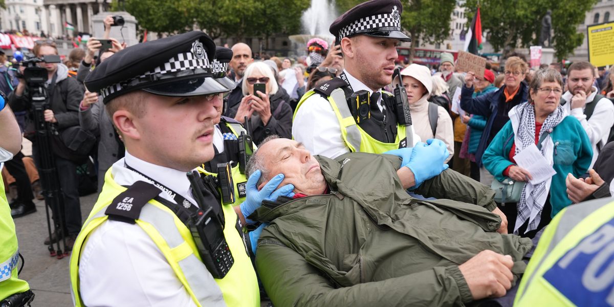 Met Police arrest more than 175 Palestine Action supporters Met Police arrest more than 175 Palestine Action supporters