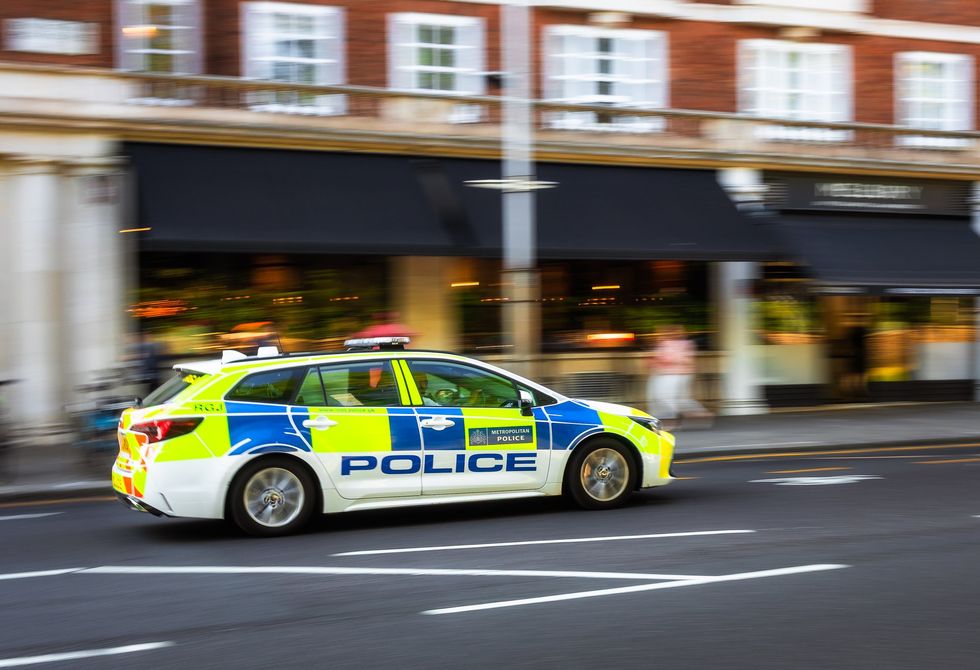 Met police car