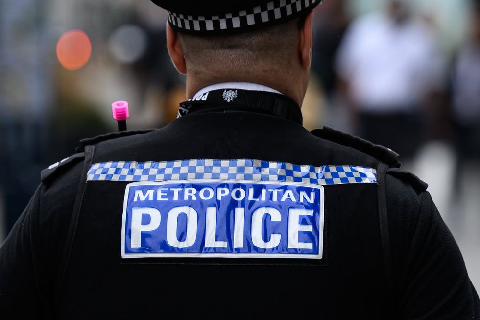 Met Police officer (stock)