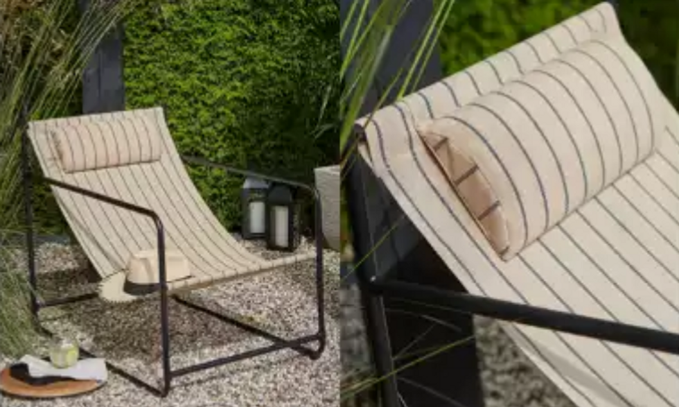 Metal Lounge Chair