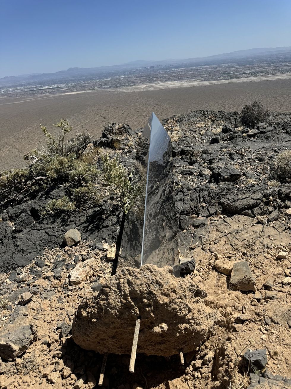 Metal objected removed