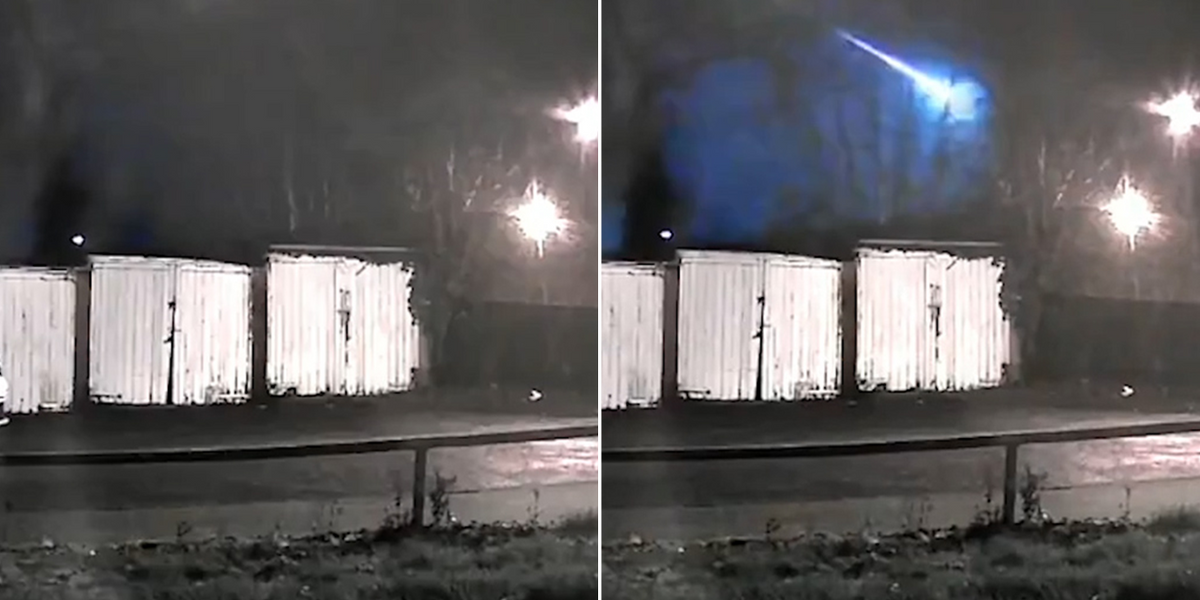 'Meteor' flashes through night sky leaving Britons staggered: 'Is that ...