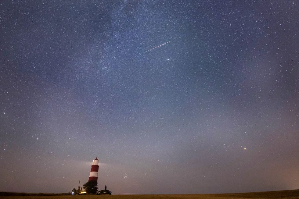 Meteor over Northumberland