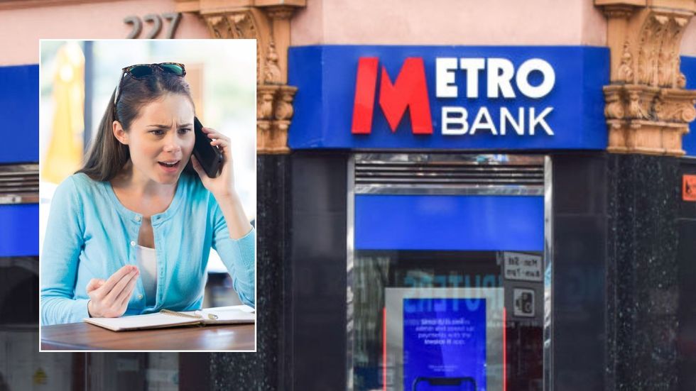 Metro Bank and annoyed customer