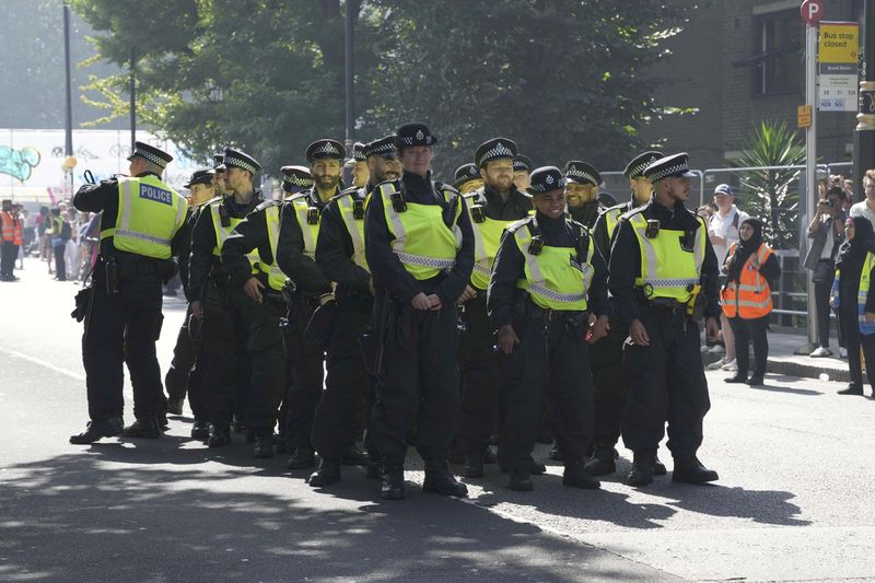 Metropolitan Police at Notting Hill Carnival