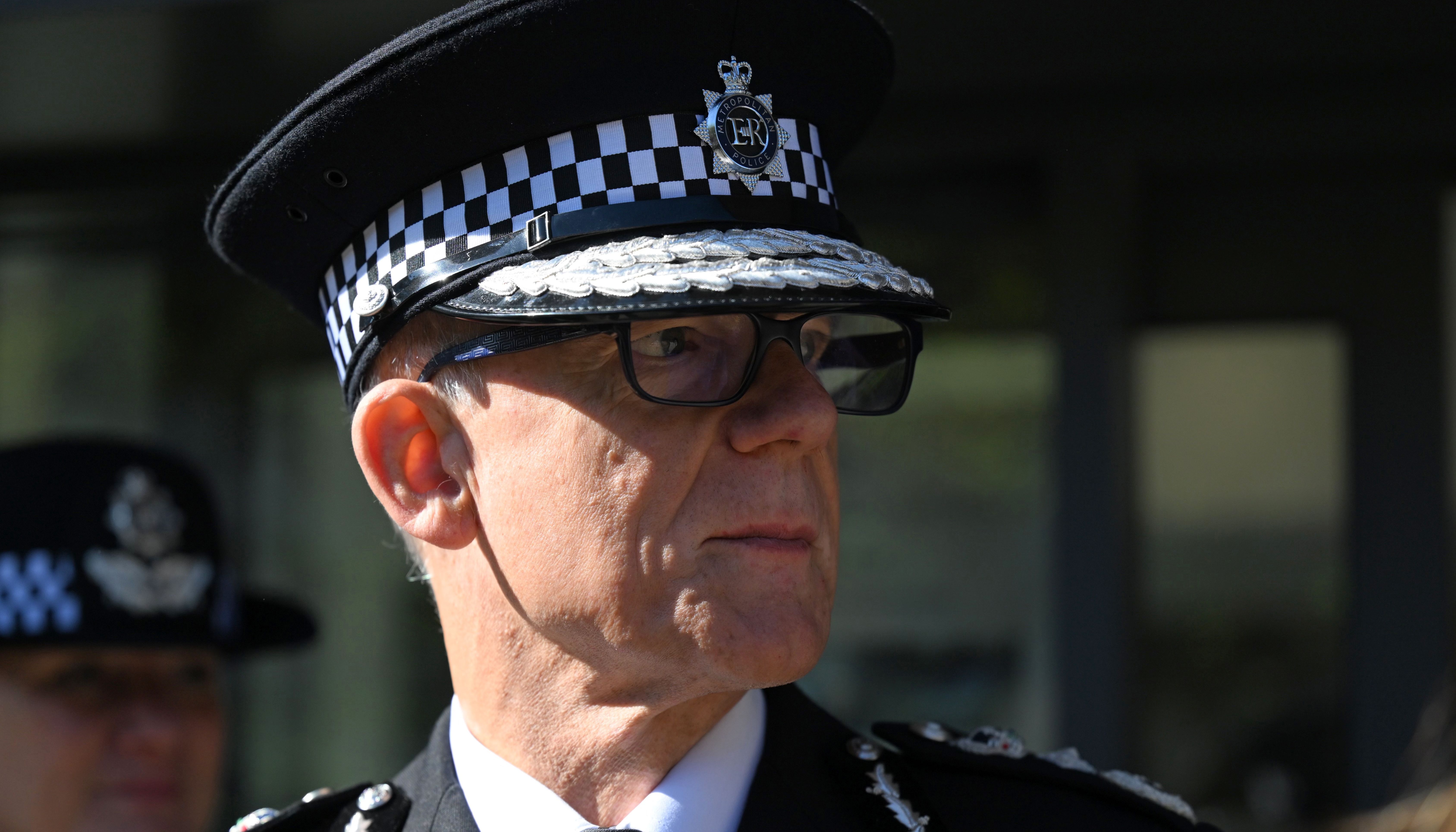 Metropolitan Police Commissioner Mark Rowley says \u2018big proportion\u2019 of Met\u2019s officers \u2018not properly deployable\u2019