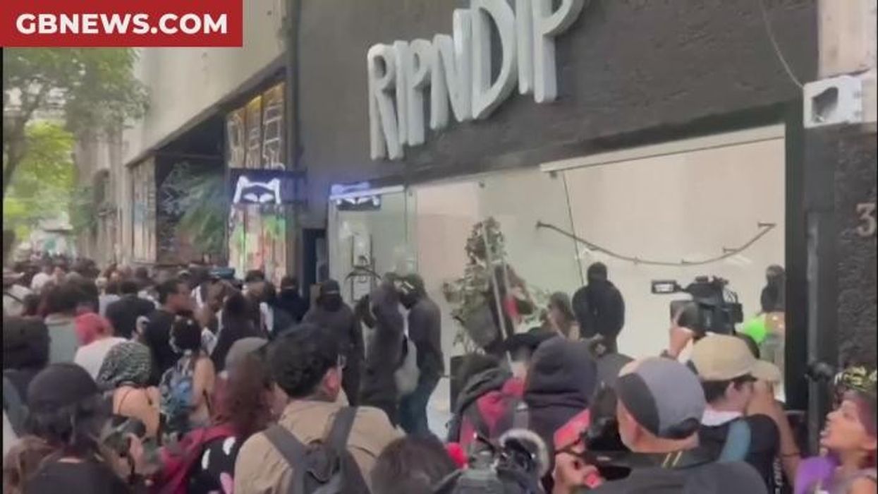 Anti-tourism protests take over new holiday hotspot as demonstrators smash shop windows: 'Stop stealing our homes!'