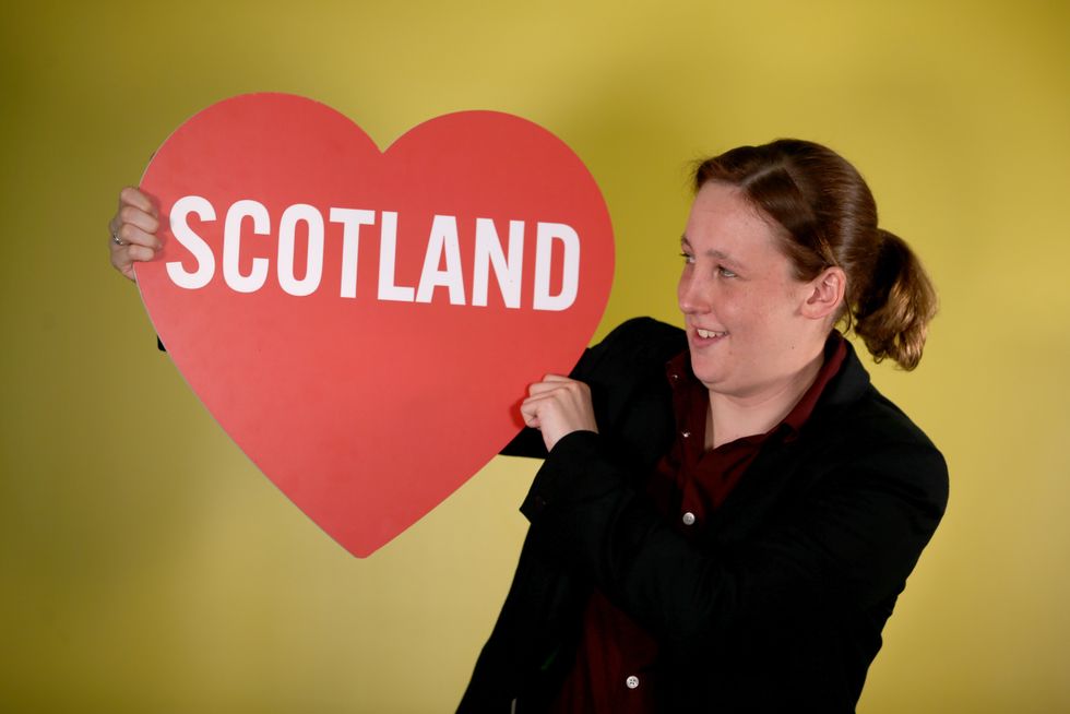 Mhari Black before the launch of the SNP's manifesto before their general election