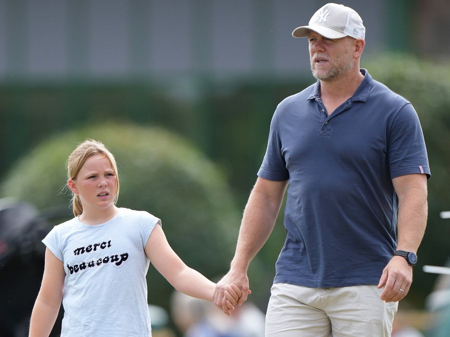 Mia and Mike Tindall