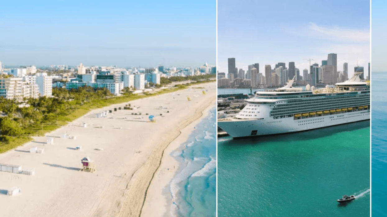 Miami beach / Royal Caribbean ship