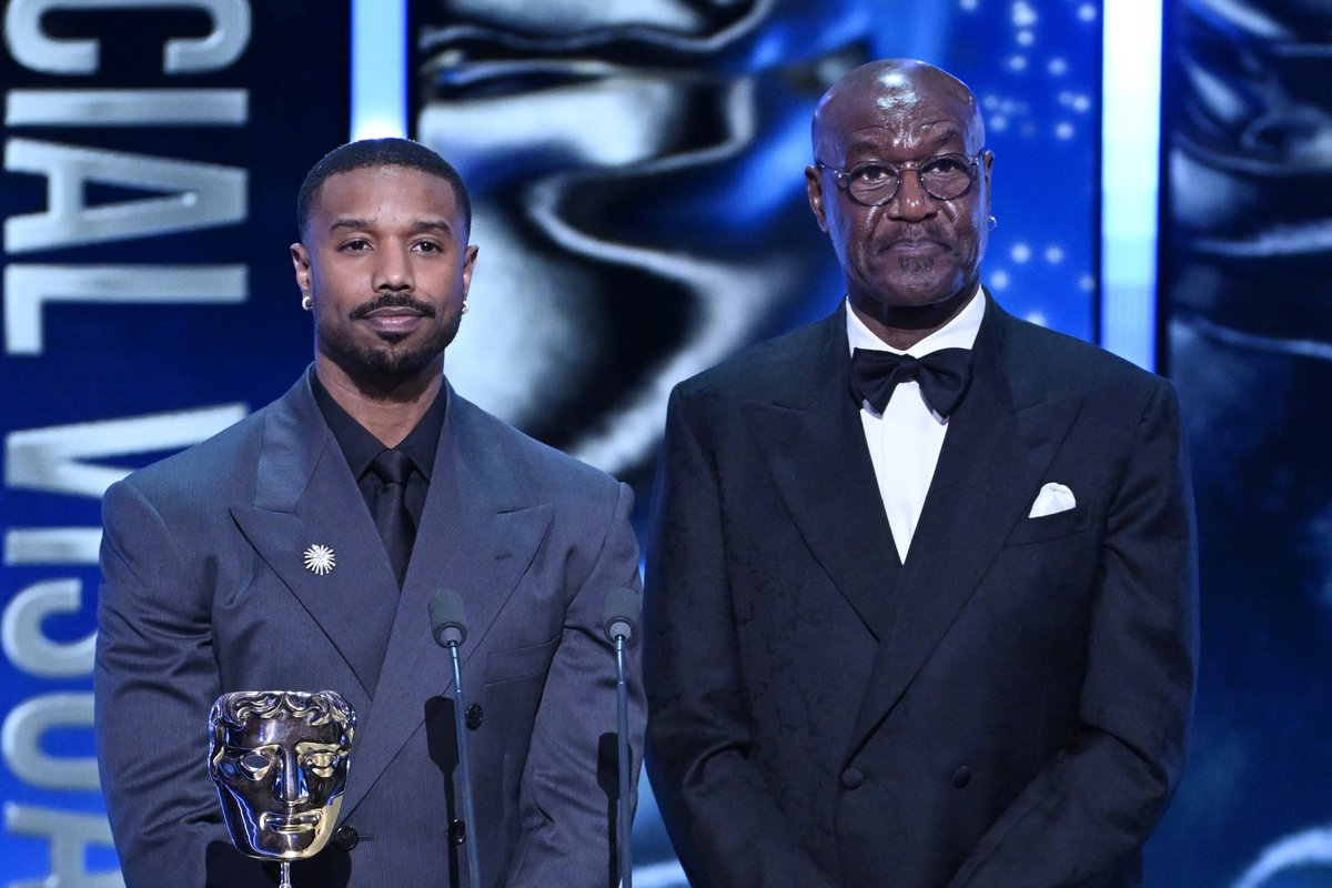 Michael B Jordan and Delroy Lindo