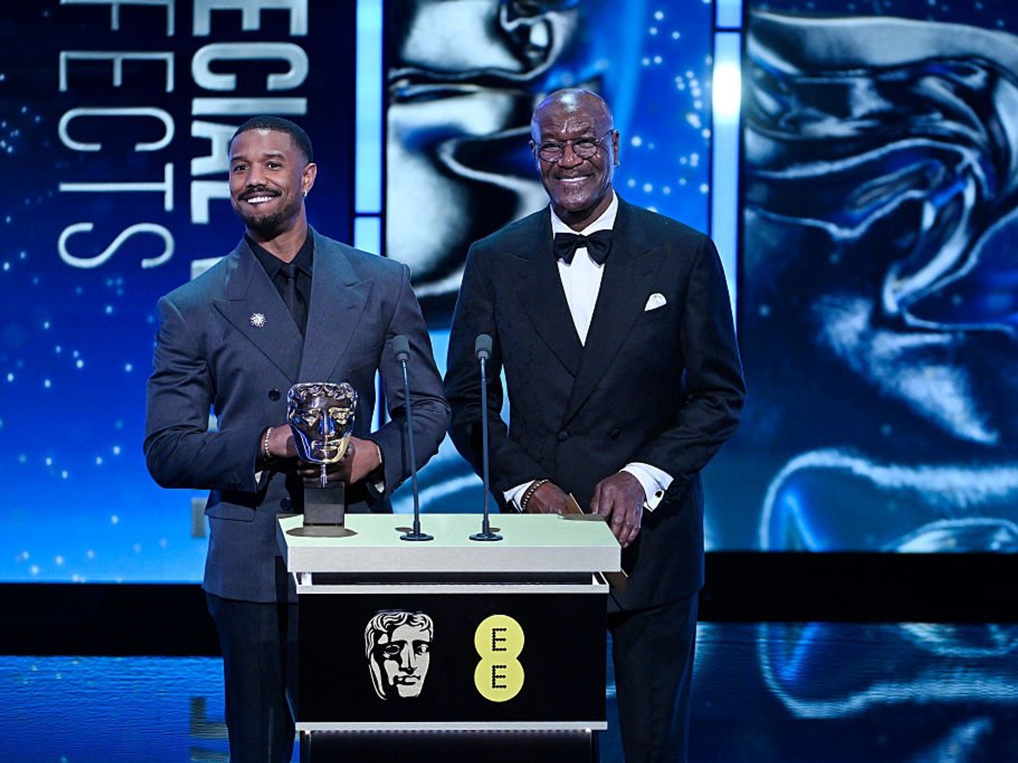 Michael B. Jordan and Delroy Lindo