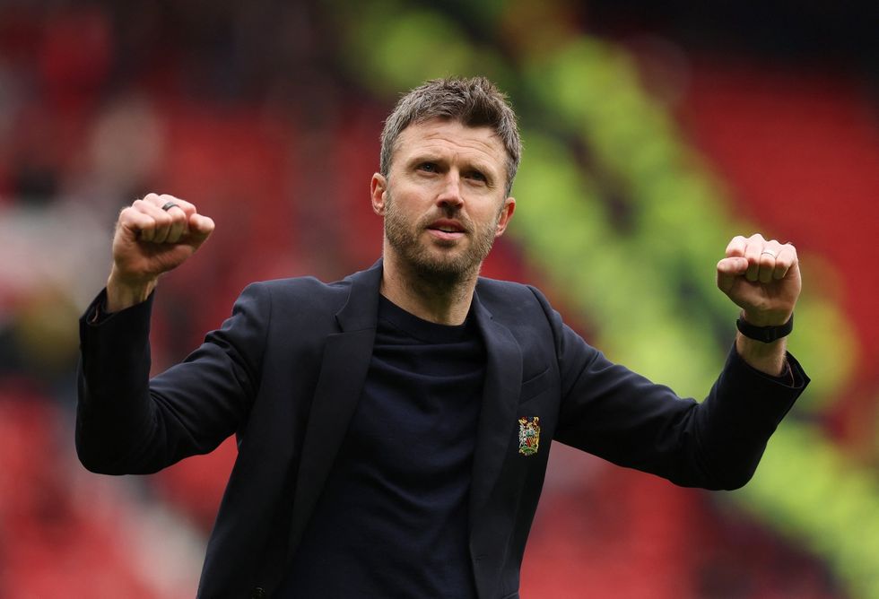 Michael Carrick has won 10 out of 14 Premier League matches in charge at United\u200b