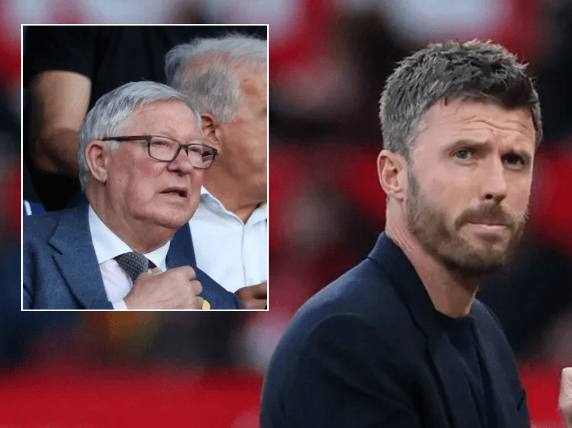 Michael Carrick, Sir Alex Ferguson