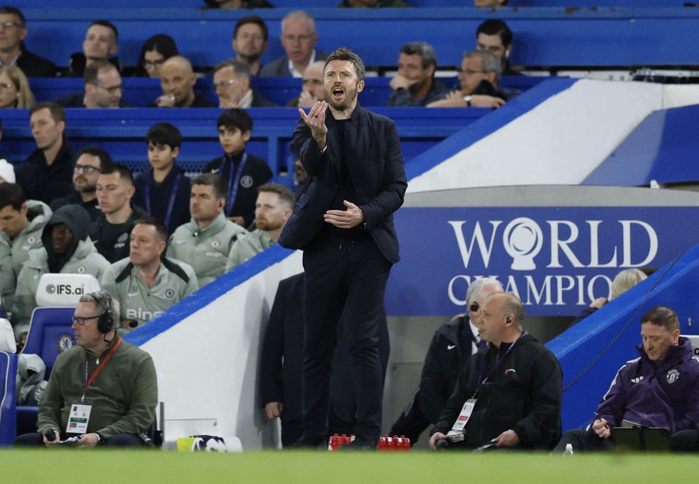Michael Carrick está encantado após a vitória do Man Utd sobre o Chelsea
