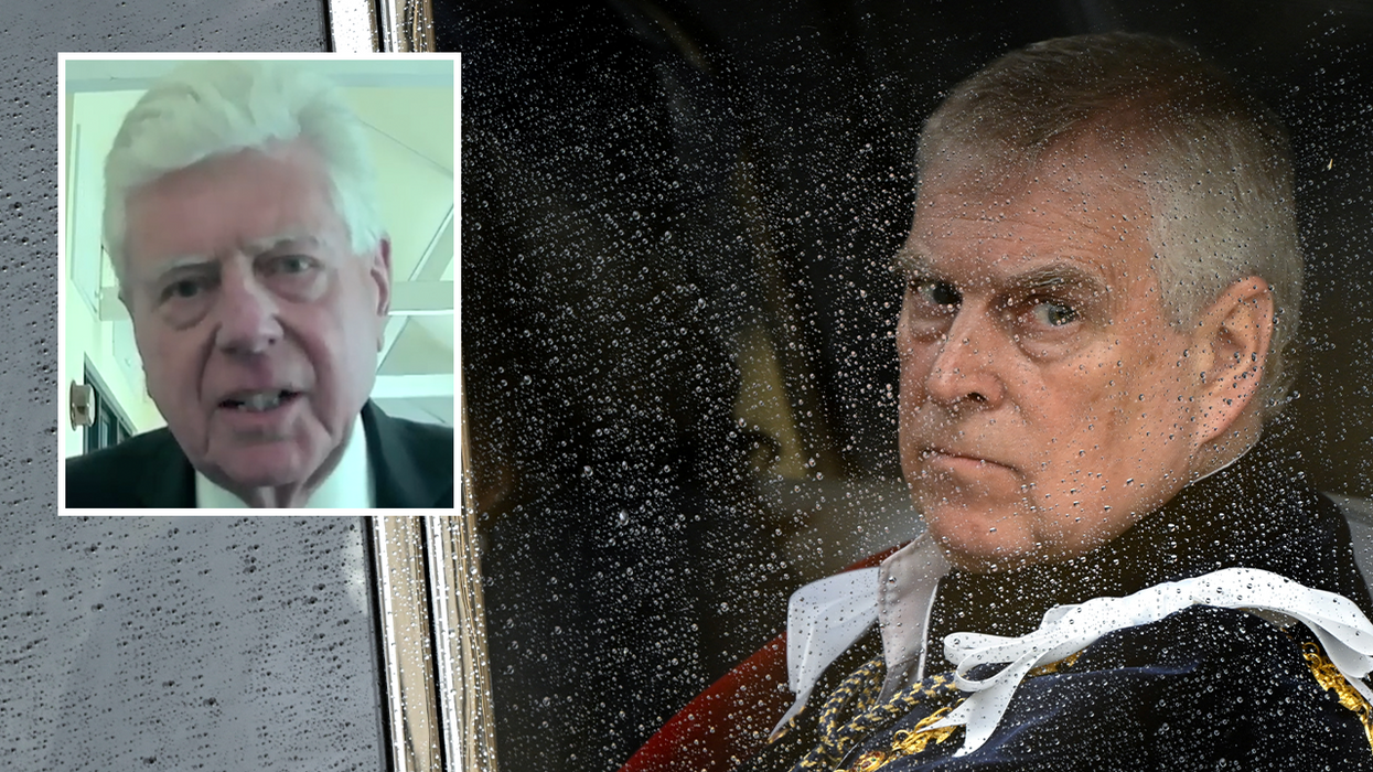 Michael Cole and Prince Andrew