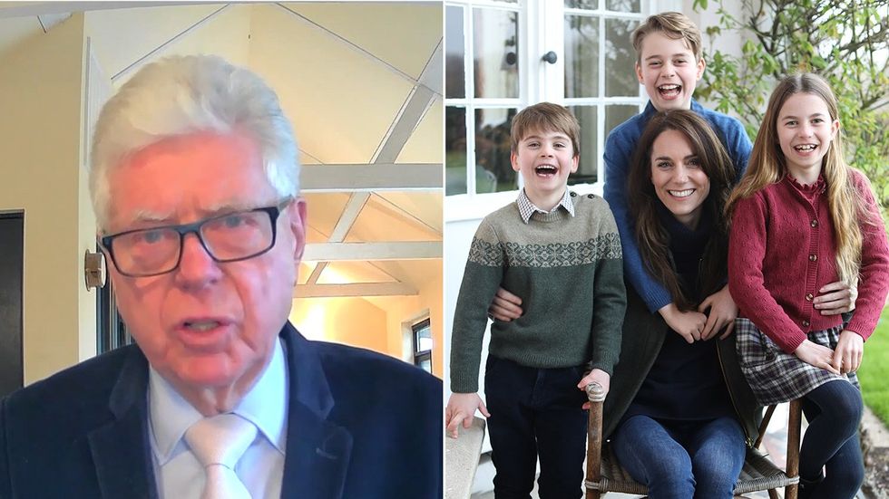 Michael Cole and Princess Kate