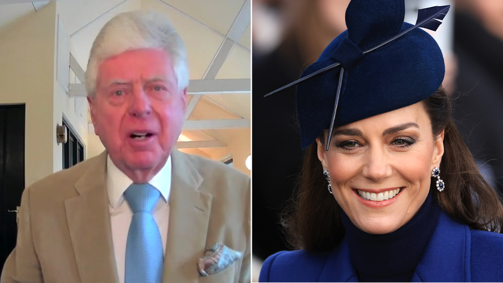 Michael Cole and Princess Kate