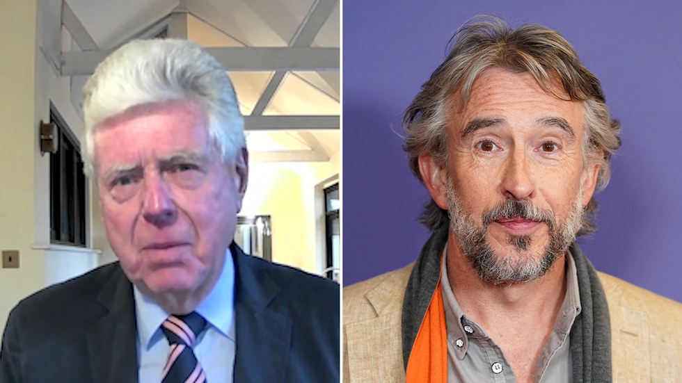 Michael Cole and Steve Coogan