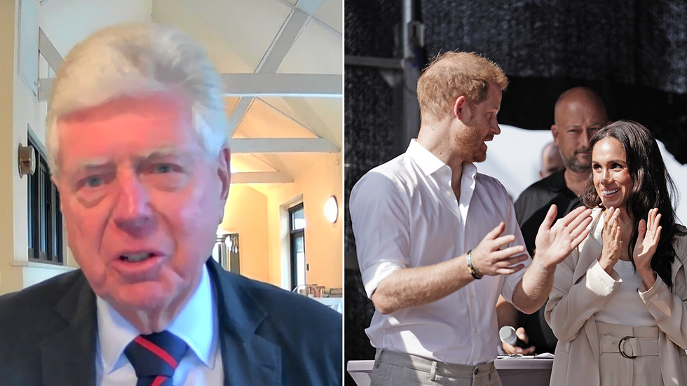 Michael Cole, Prince Harry and Meghan Markle