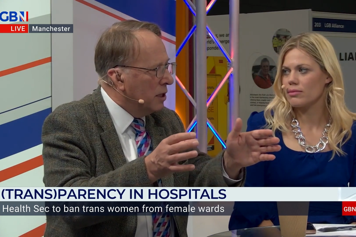 Michael Crick and Miriam Cates appear on GB News