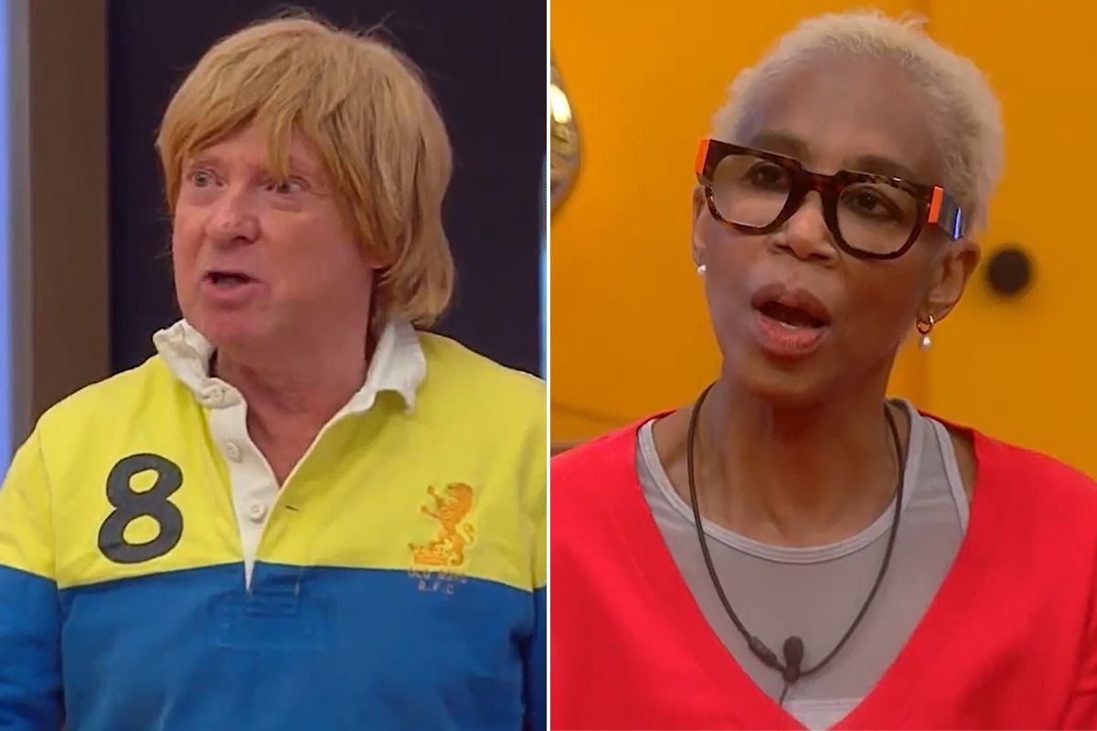 Michael Fabricant and Trisha Goddard Big Brother