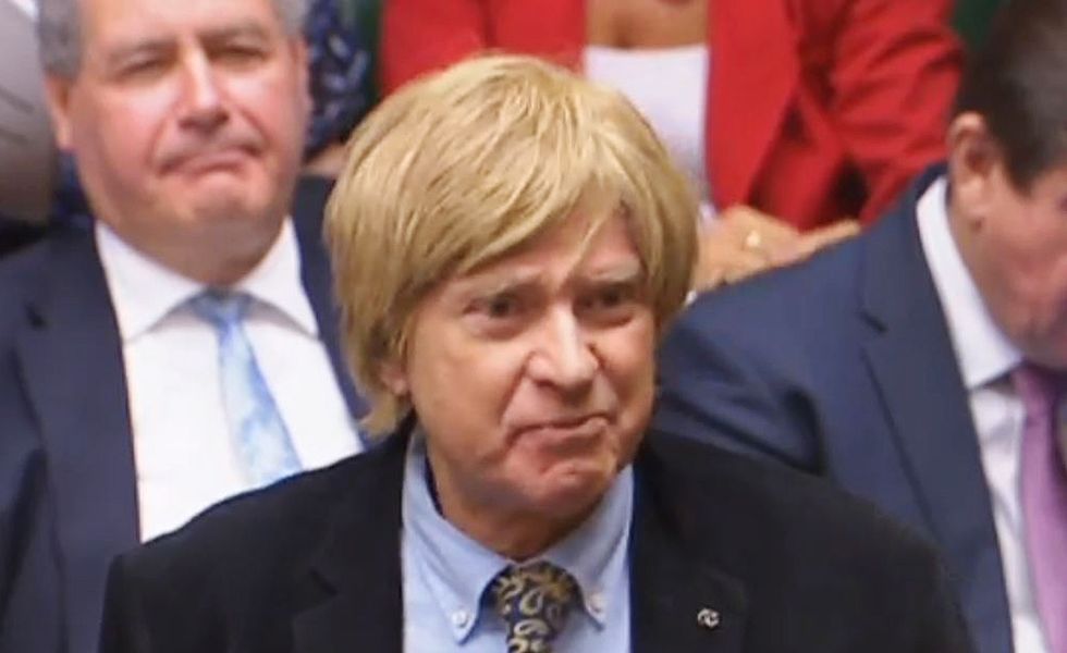 Michael Fabricant speaks during Prime Minister's Questions in the House of Commons, London.