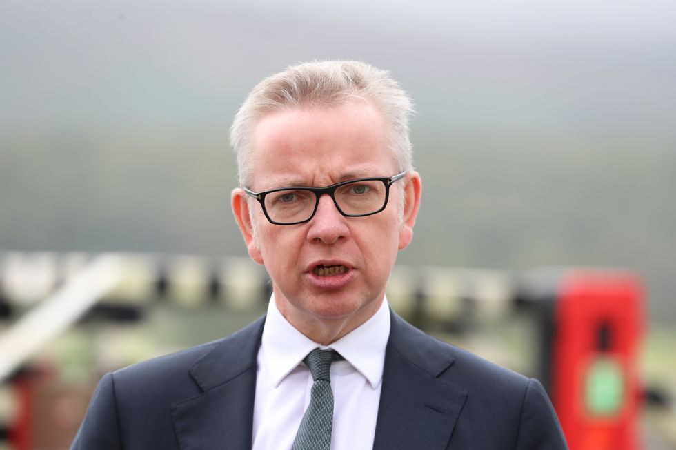 Michael Gove in Northern Ireland