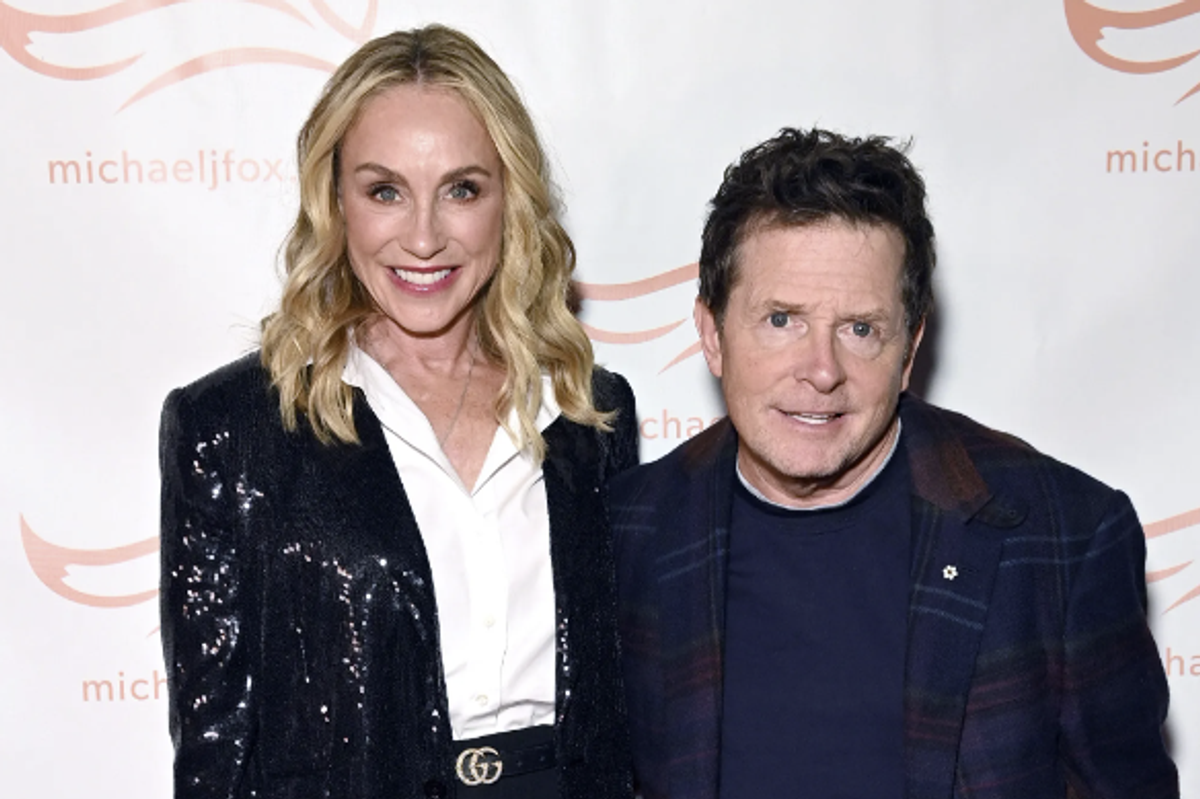 Michael J. Fox and Tracy Pollan