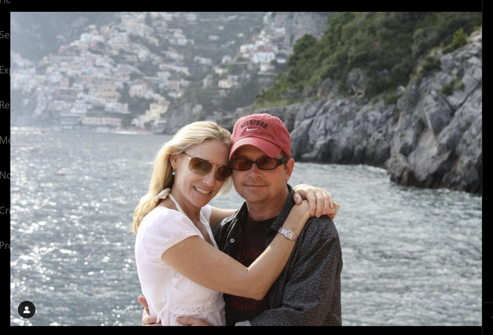 Michael J Fox and Tracy Pollan 