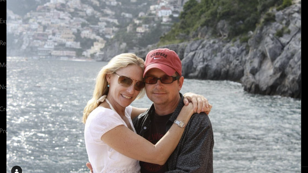 Michael J Fox and Tracy Pollan