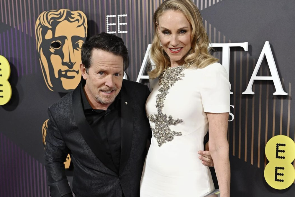 Michael J Fox and Tracy Pollan