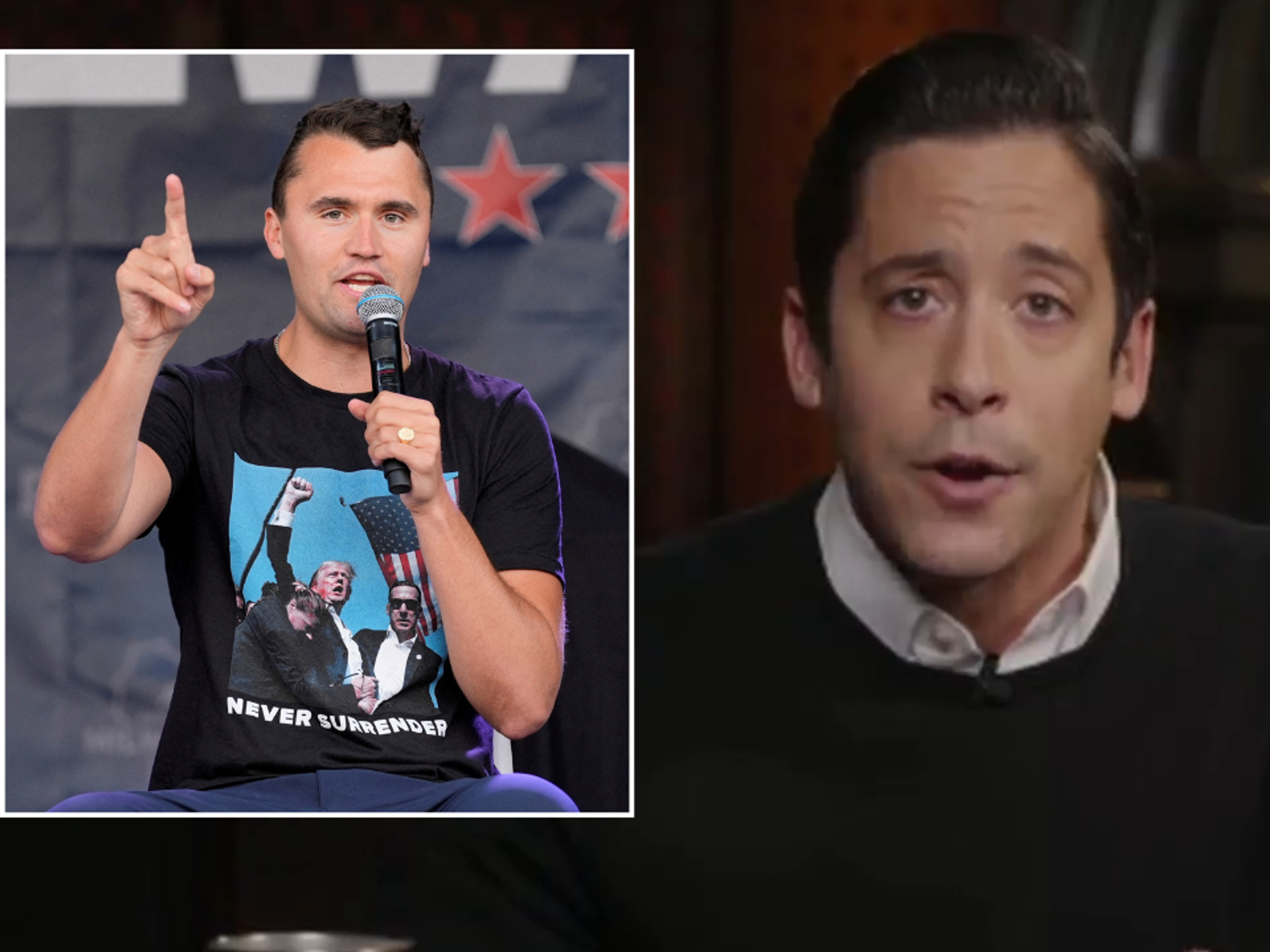 Michael Knowles and Charlie Kirk