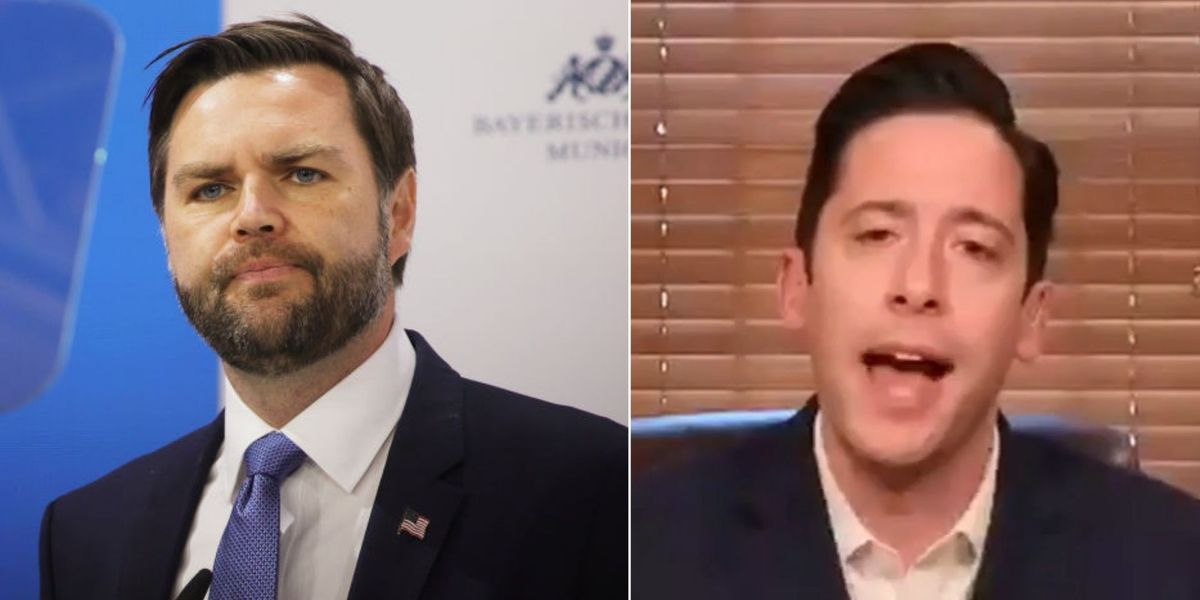 NextImg:'Liberals have reason to cry!' Michael Knowles says 'corrupt political order is coming to an end' after JD Vance speech