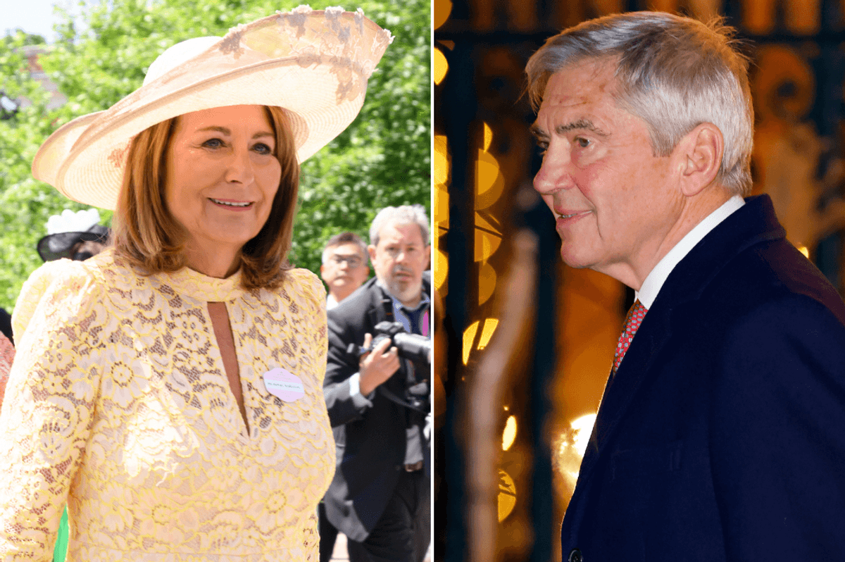 Michael Middleton and Carole Middleton