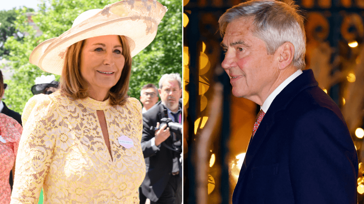 Michael Middleton and Carole Middleton