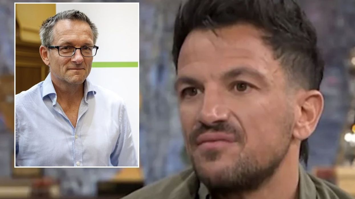 Michael Mosley and Peter Andre