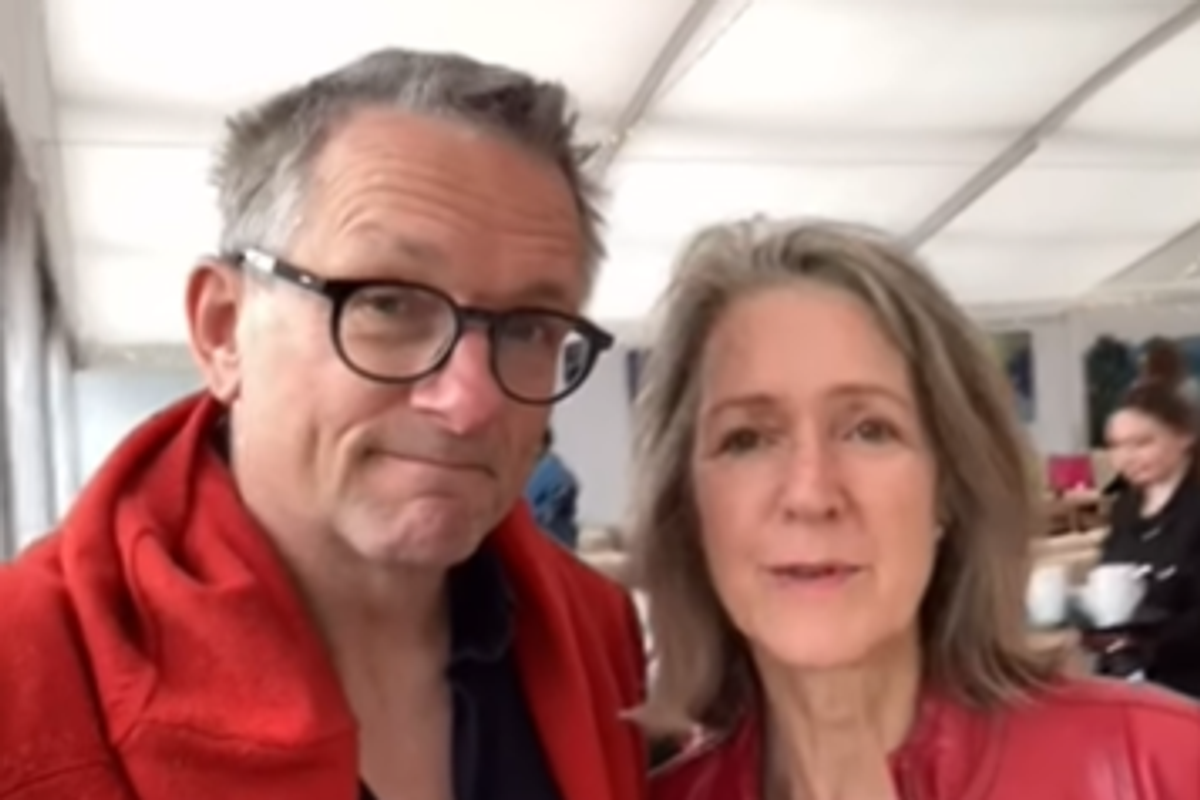 Michael Mosley and wife Clarie Bailey Mosley