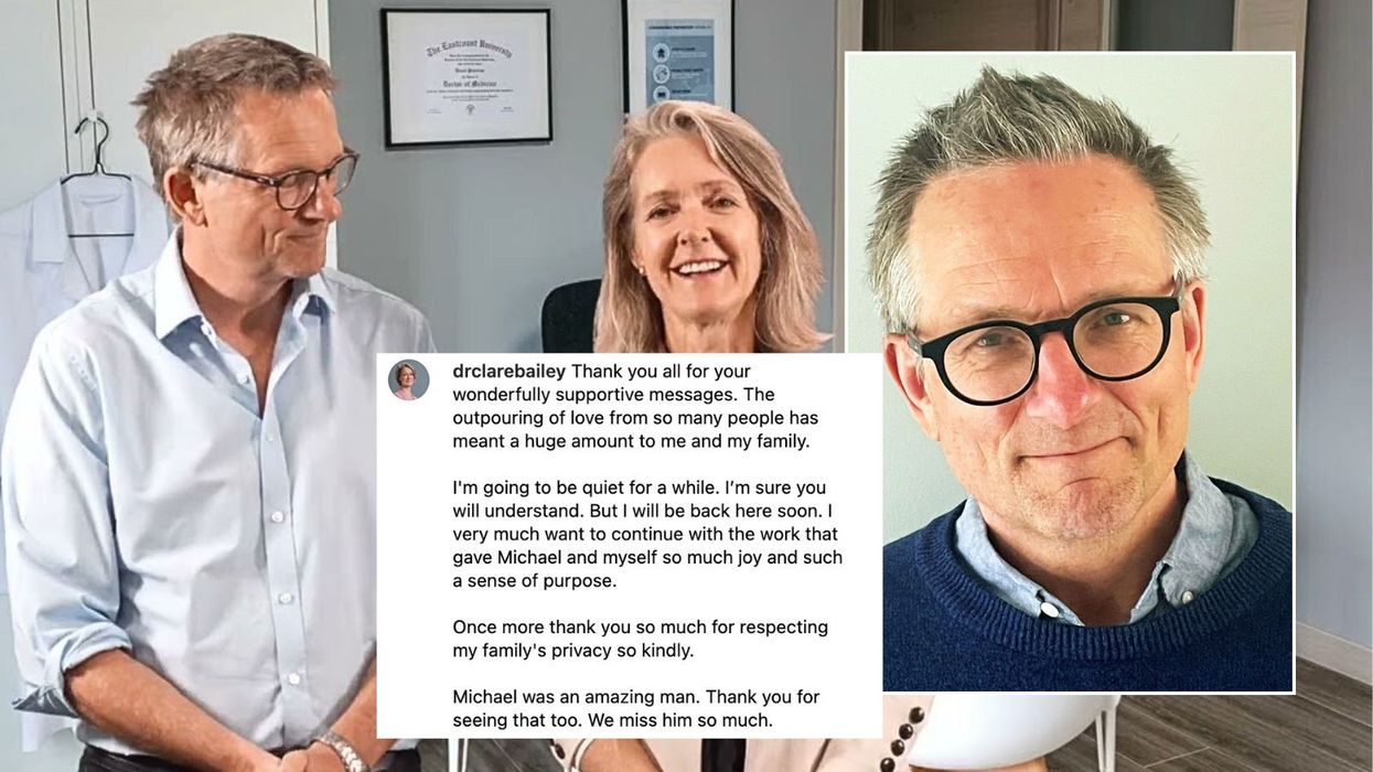Michael Mosley's wife speaks out on grief as she makes promise to fans