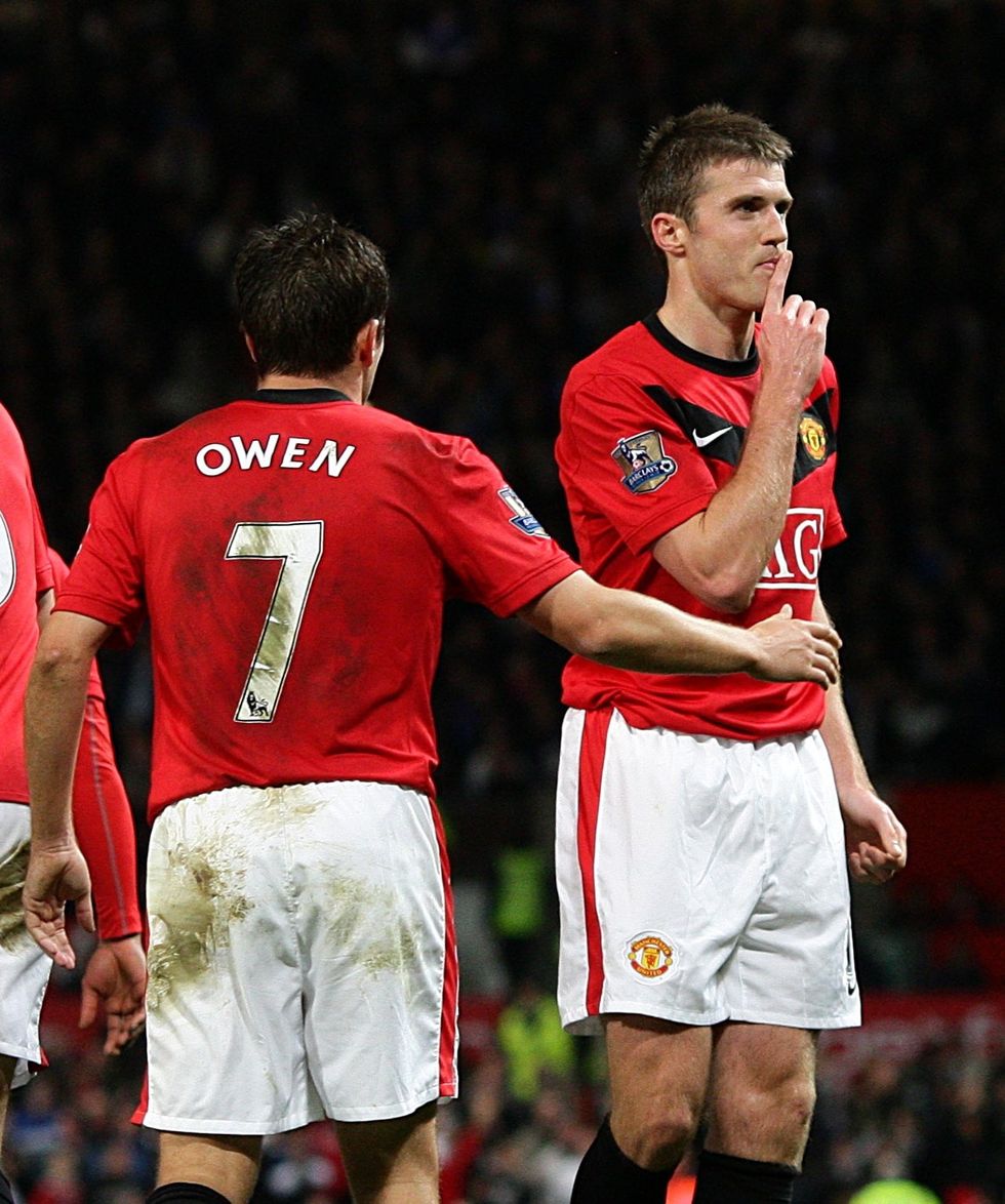 Michael Owen Michael Carrick