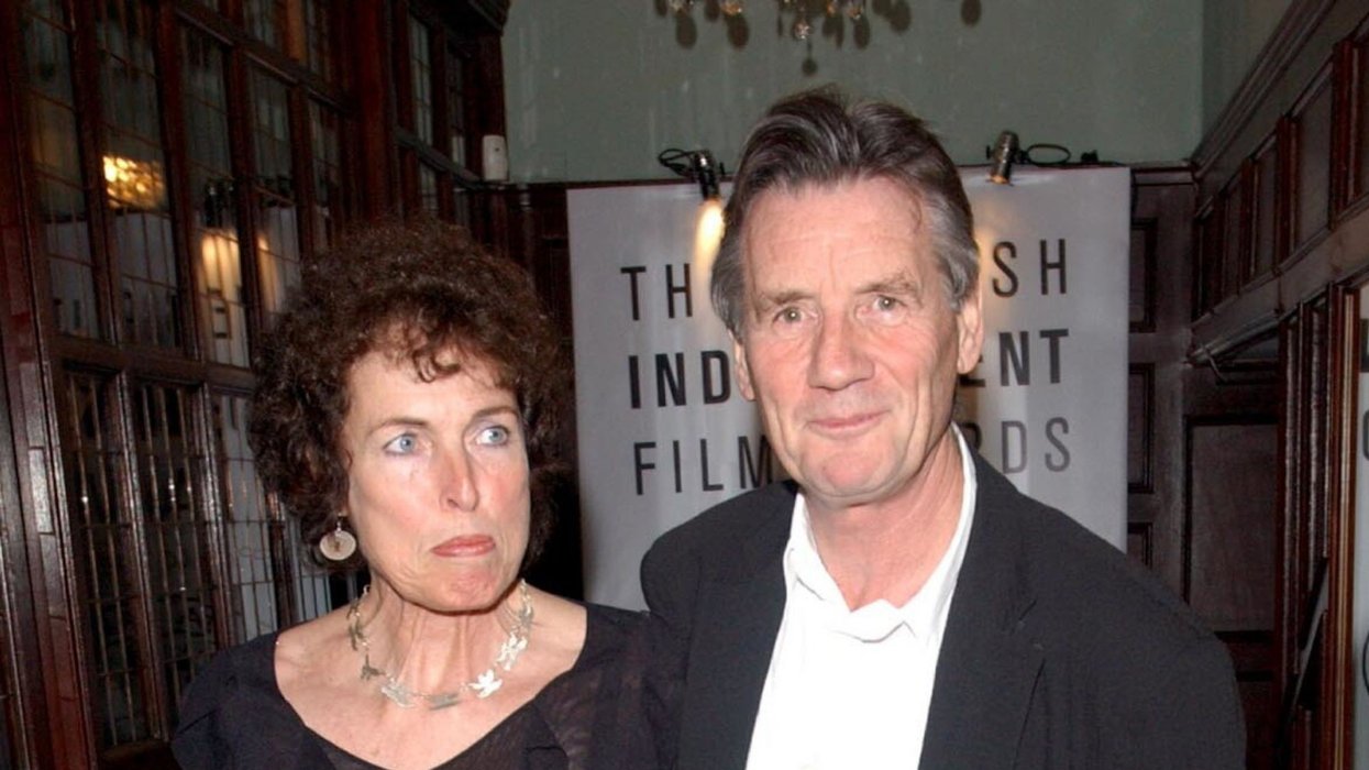 Michael Palin and his wife Helen