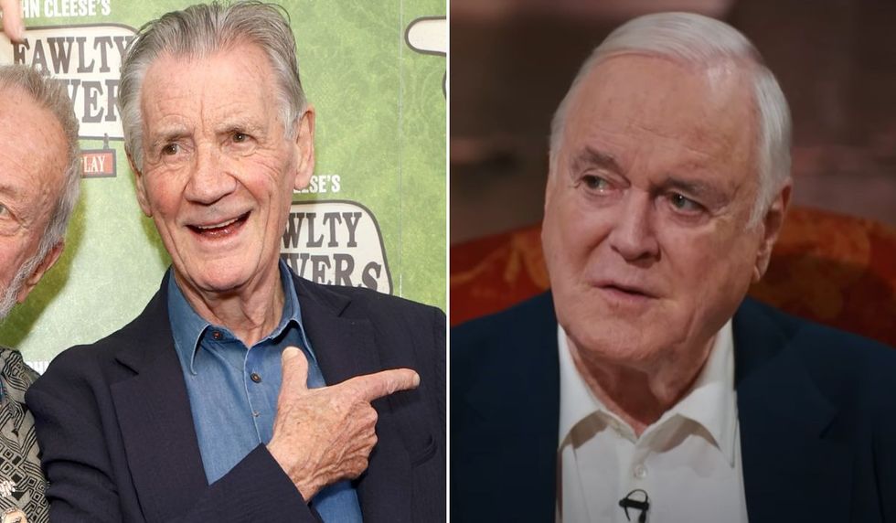 Michael Palin and John Cleese