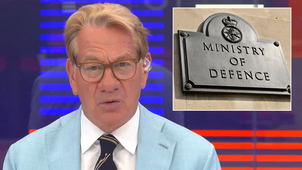 Michael Portillo and a Ministry of Defence inset