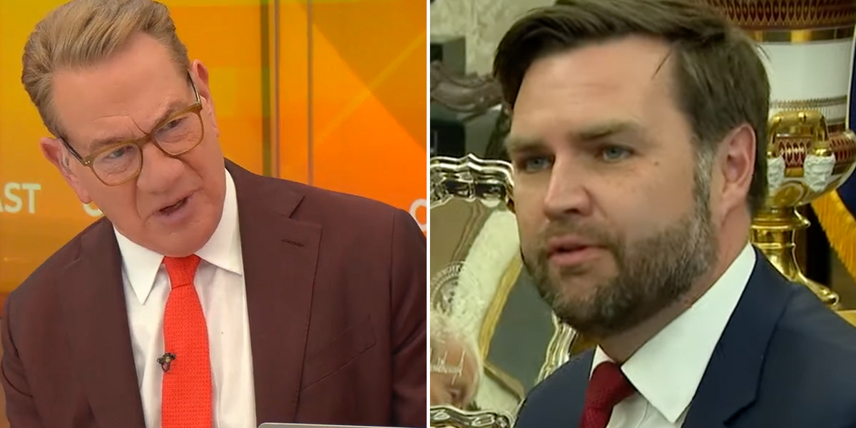 NextImg:Michael Portillo takes aim at JD Vance after Trump’s showdown with Zelensky: ‘The irony!’