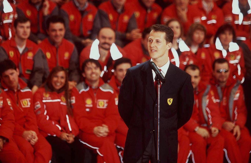 Michael Schumacher embedded himself at Ferrari's base in Fiorano